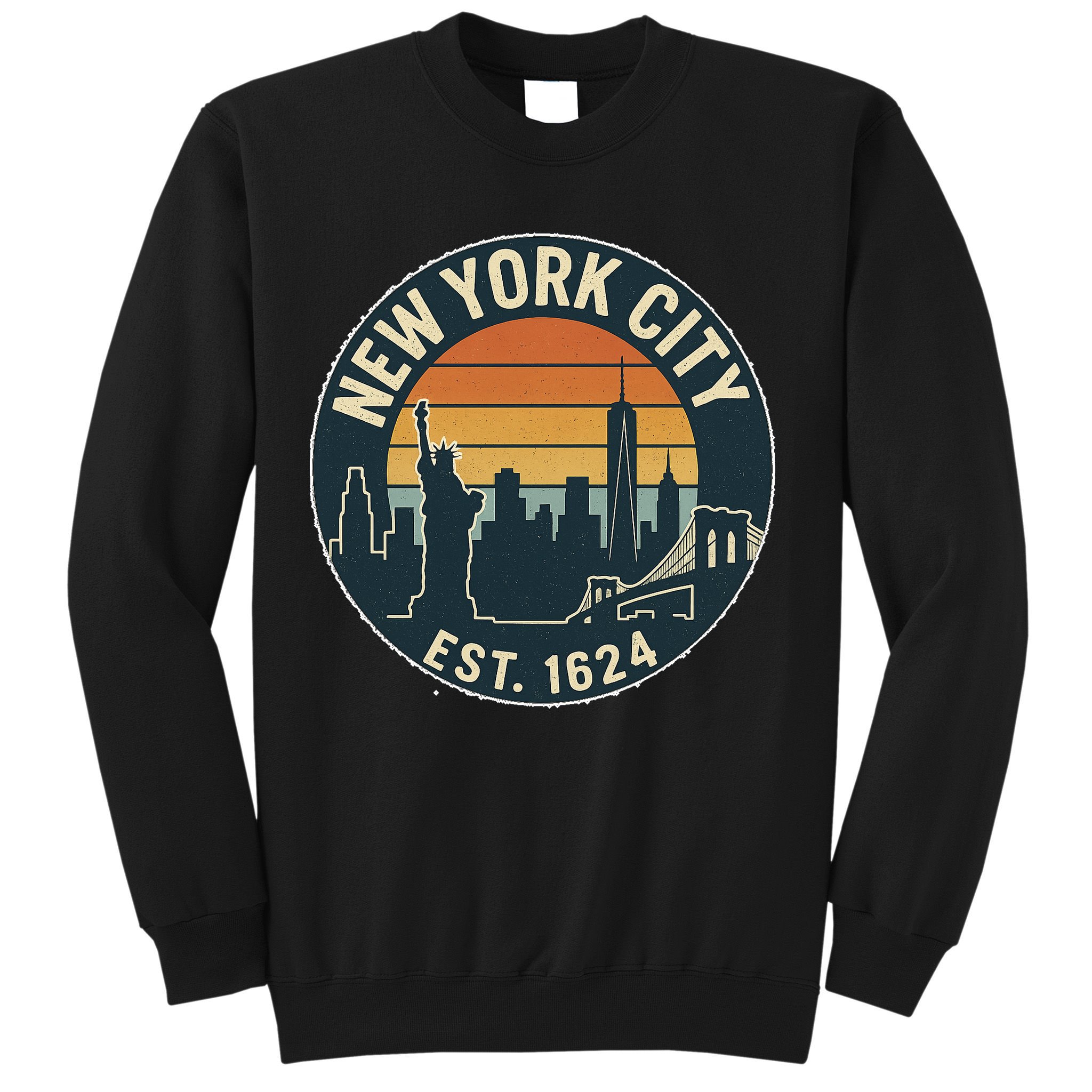 NYC Est 1624 Vintage Style Sweatshirt