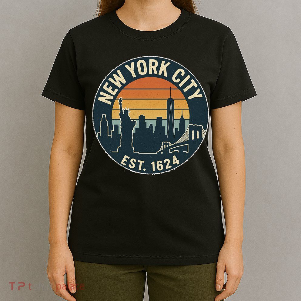 NYC Est 1624 Vintage Style T-Shirt