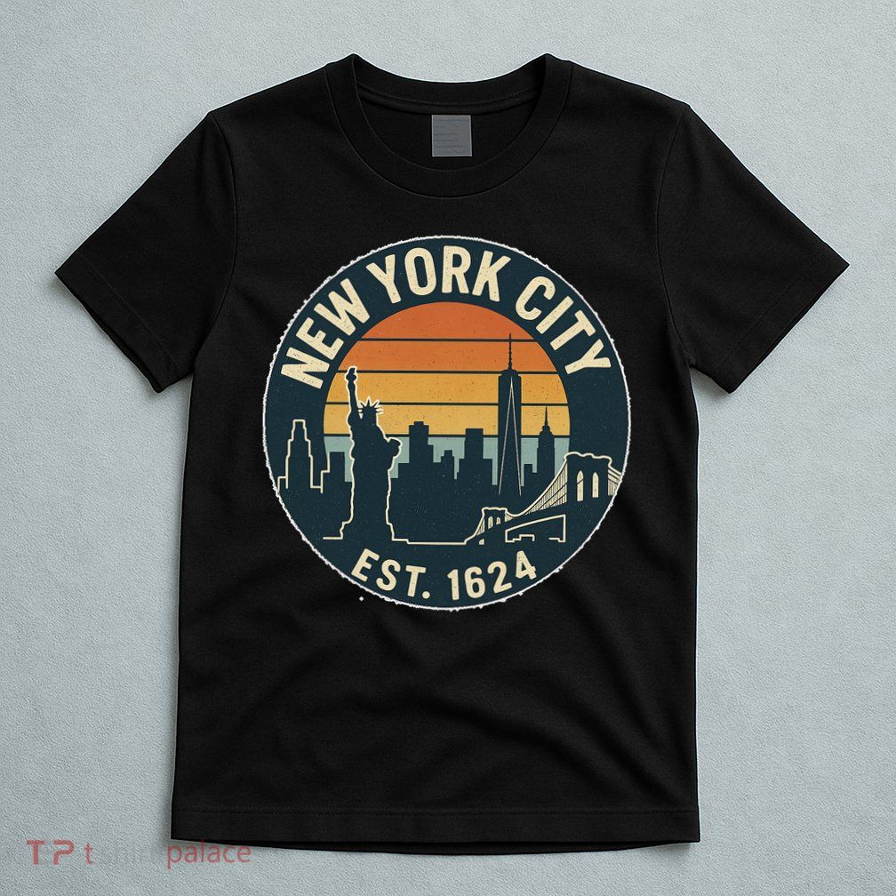 NYC Est 1624 Vintage Style T-Shirt