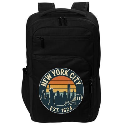 NYC Est 1624 Vintage Style Impact Tech Backpack