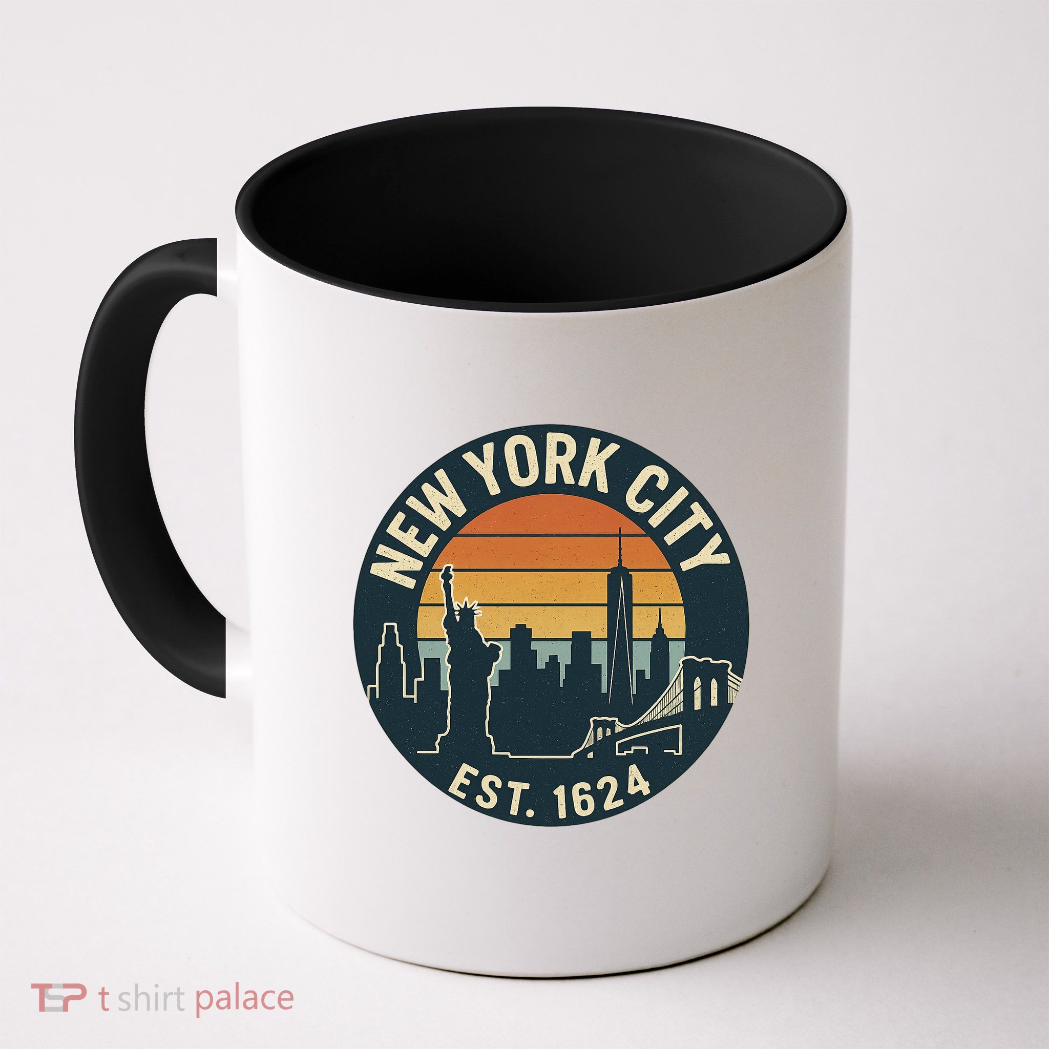 NYC Est 1624 Vintage Style Mug