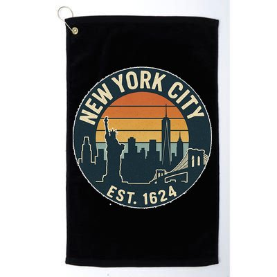 NYC Est 1624 Vintage Style Golf Towel