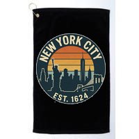 NYC Est 1624 Vintage Style Golf Towel