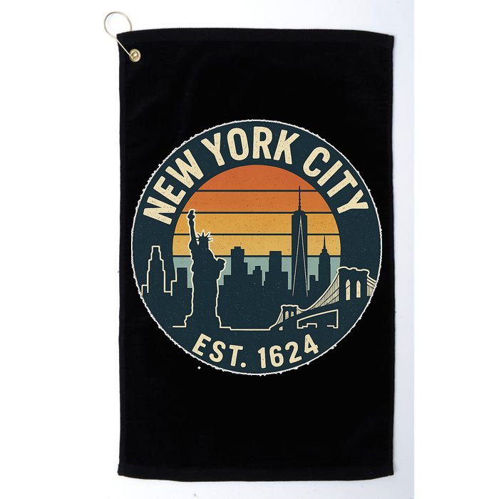 NYC Est 1624 Vintage Style Golf Towel