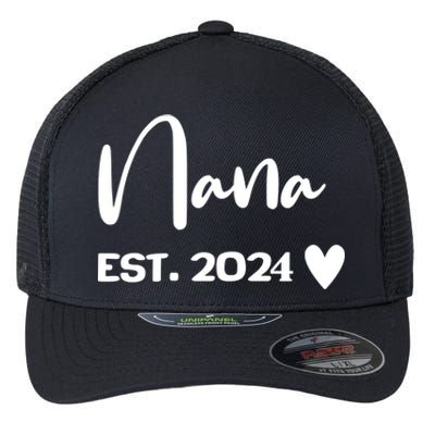 Nana Est. 2024 New Baby Flexfit Unipanel Trucker Cap