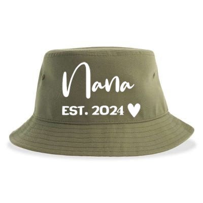 Nana Est. 2024 New Baby Sustainable Bucket Hat