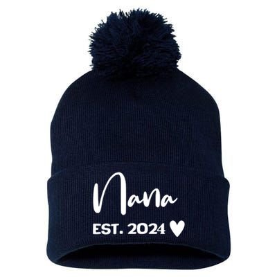 Nana Est. 2024 New Baby Pom Pom 12in Knit Beanie