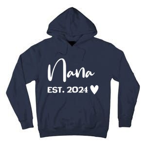 Nana Est. 2024 New Baby Tall Hoodie