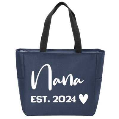 Nana Est. 2024 New Baby Zip Tote Bag