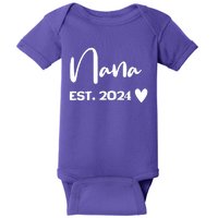 Nana Est. 2024 New Baby Baby Bodysuit