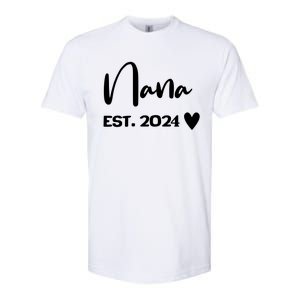 Nana Est. 2024 New Baby Softstyle CVC T-Shirt