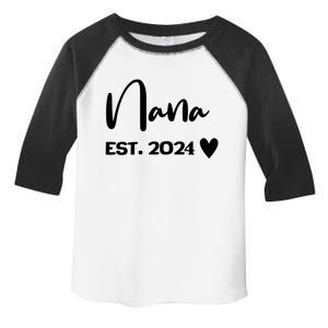 Nana Est. 2024 New Baby Toddler Fine Jersey T-Shirt