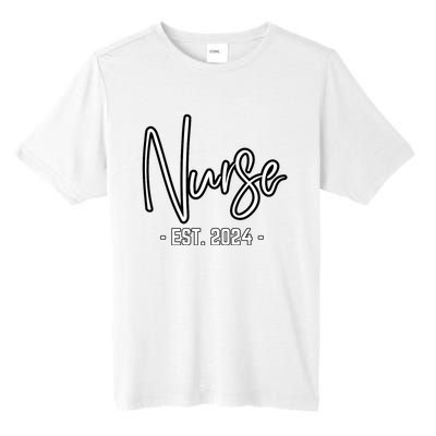 Nurse Est 2024 Rn Nursing School Graduation Graduate Student Tall Fusion ChromaSoft Performance T-Shirt