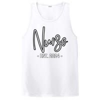 Nurse Est 2024 Rn Nursing School Graduation Graduate Student PosiCharge Competitor Tank