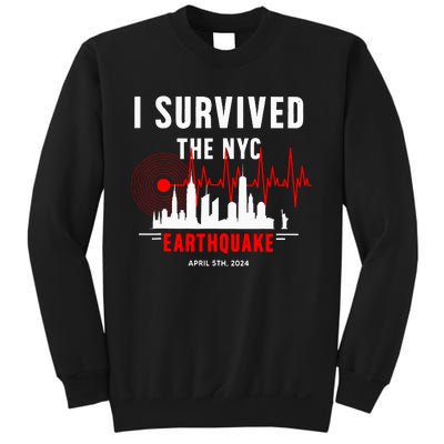 Nyc Earthquake 2024 New York City Earthquake I Survived Sweatshirt