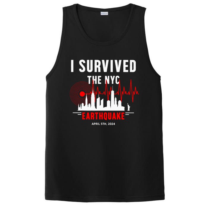 Nyc Earthquake 2024 New York City Earthquake I Survived PosiCharge Competitor Tank