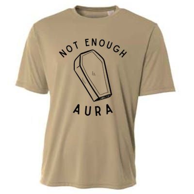 Not Enough Aura Funny Aura Trend Cooling Performance Crew T-Shirt