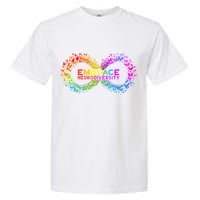 Neurodiversity Embrace ADHD Autism ASD Butterfly Infinity Garment-Dyed Heavyweight T-Shirt