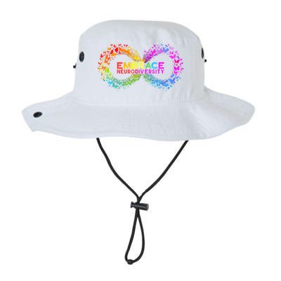 Neurodiversity Embrace ADHD Autism ASD Butterfly Infinity Bucket Hat