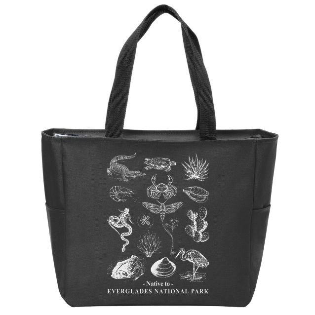 Nature Exploring Arizona Petrified Forest National Park Zip Tote Bag