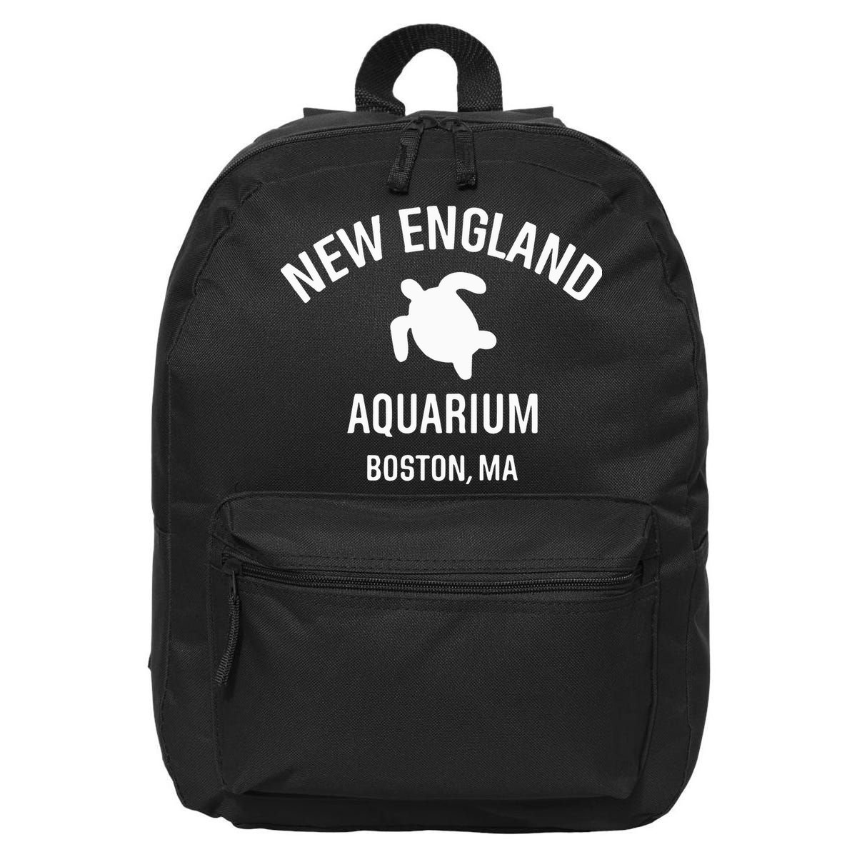 New England Aquarium Boston Ma 16 in Basic Backpack