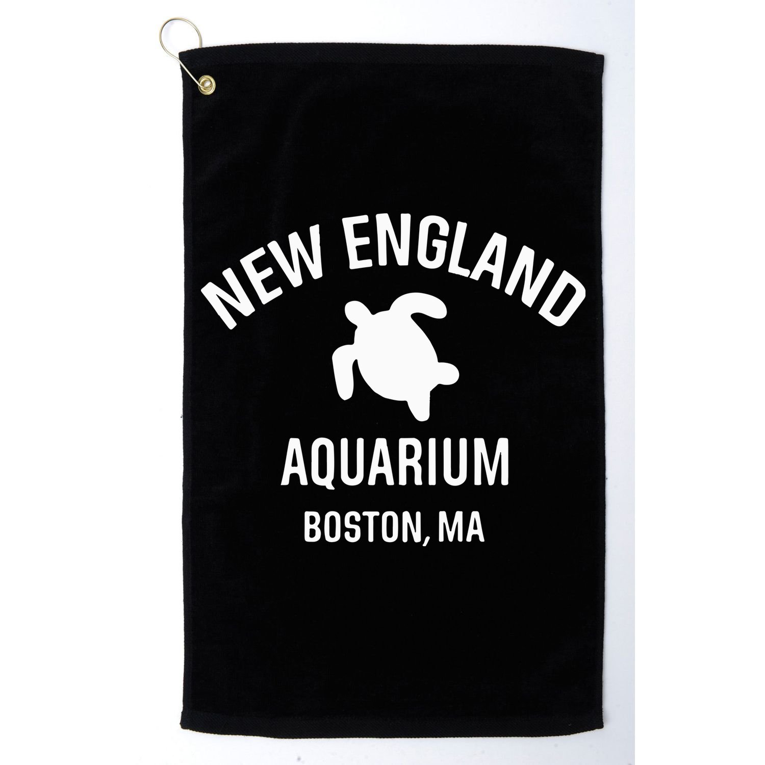 New England Aquarium Boston Ma Golf Towel