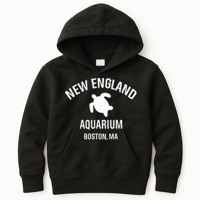 New England Aquarium Boston Ma Kids Hoodie
