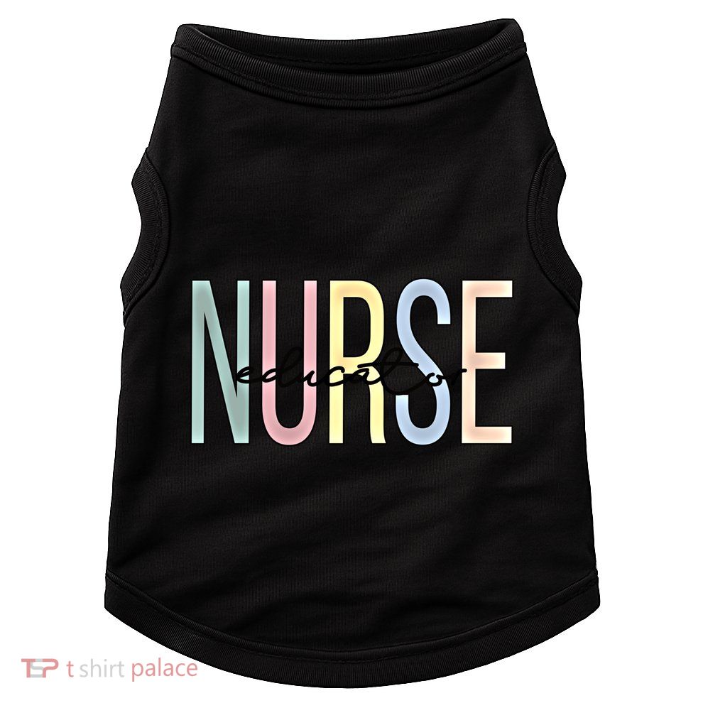 Nurse Educator Boho Nursing Educator Gift Doggie Tank