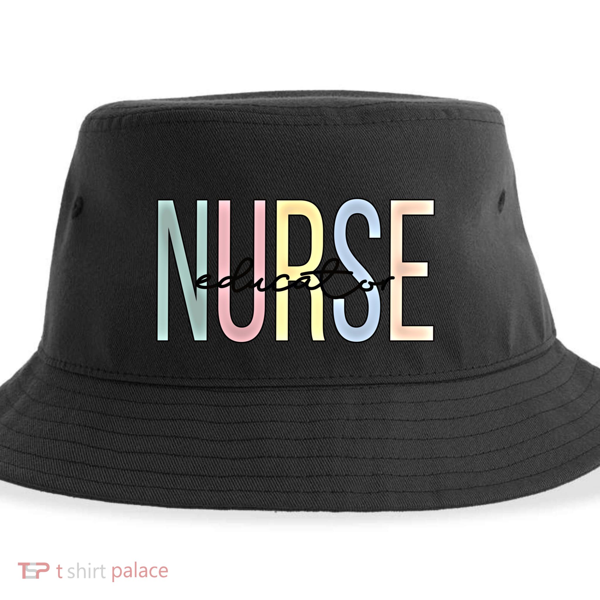 Nurse Educator Boho Nursing Educator Gift Sustainable Bucket Hat