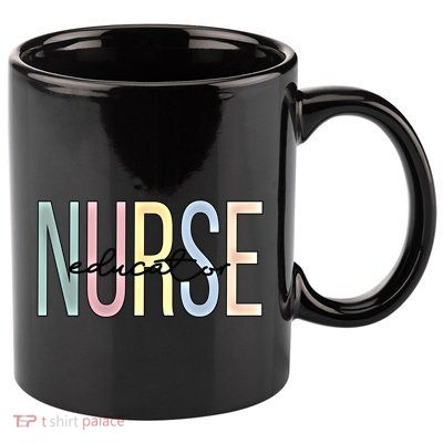 Nurse Educator Boho Nursing Educator Gift 11oz C Handle Ceramic Mug