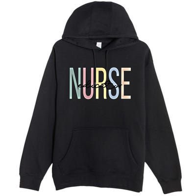 Nurse Educator Boho Nursing Educator Gift Premium Pullover Hoodie
