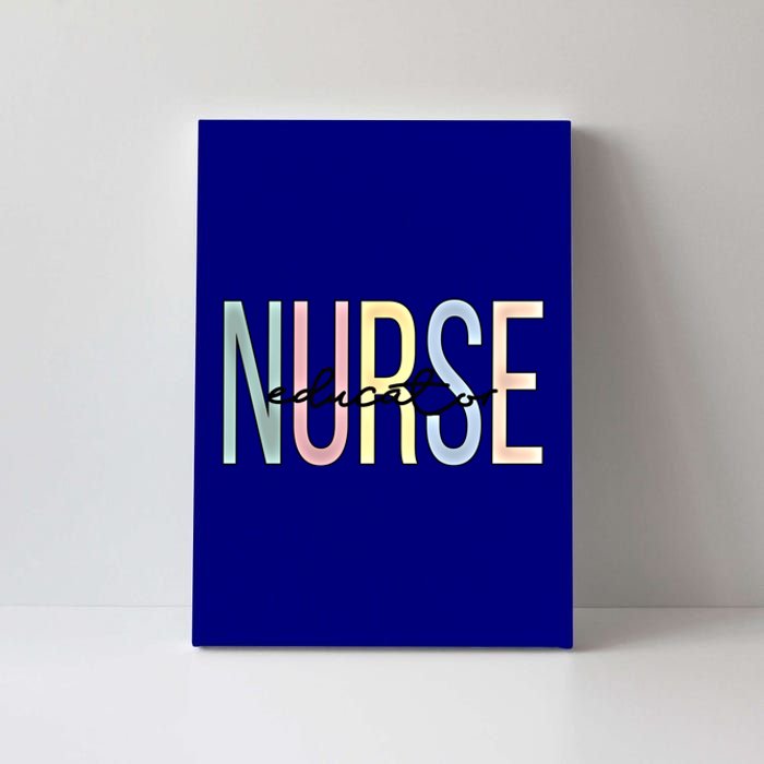 Nurse Educator Boho Nursing Educator Gift Canvas