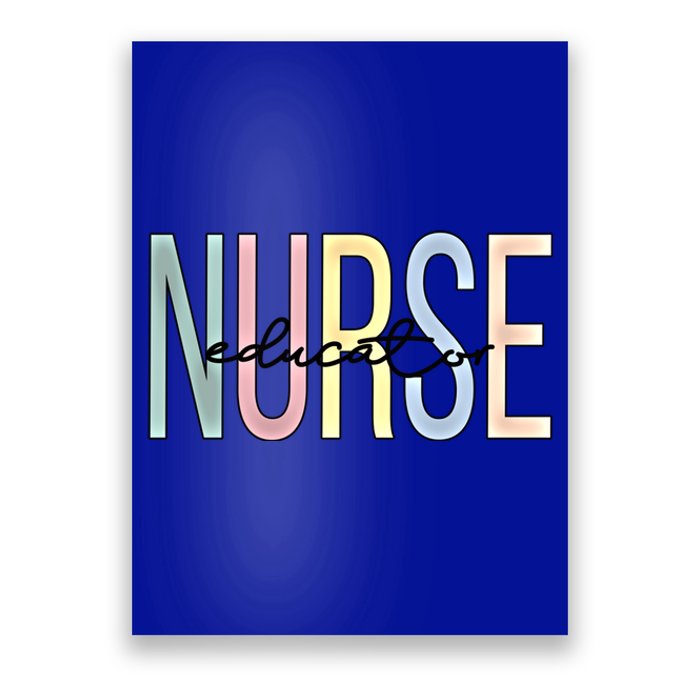 Nurse Educator Boho Nursing Educator Gift Poster