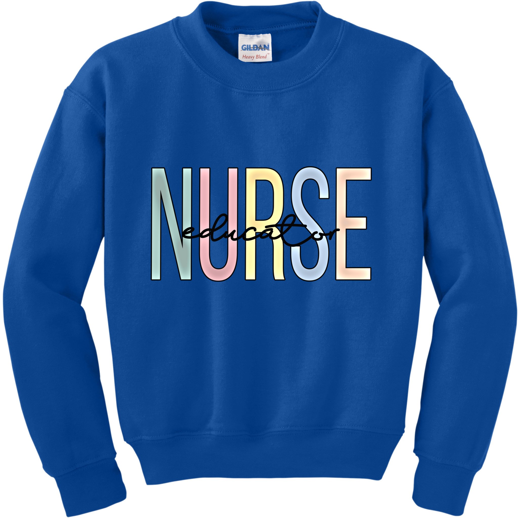 Nurse Educator Boho Nursing Educator Gift Kids Sweatshirt