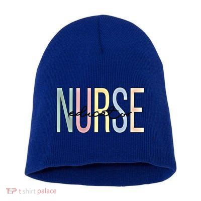 Nurse Educator Boho Nursing Educator Gift Short Acrylic Beanie
