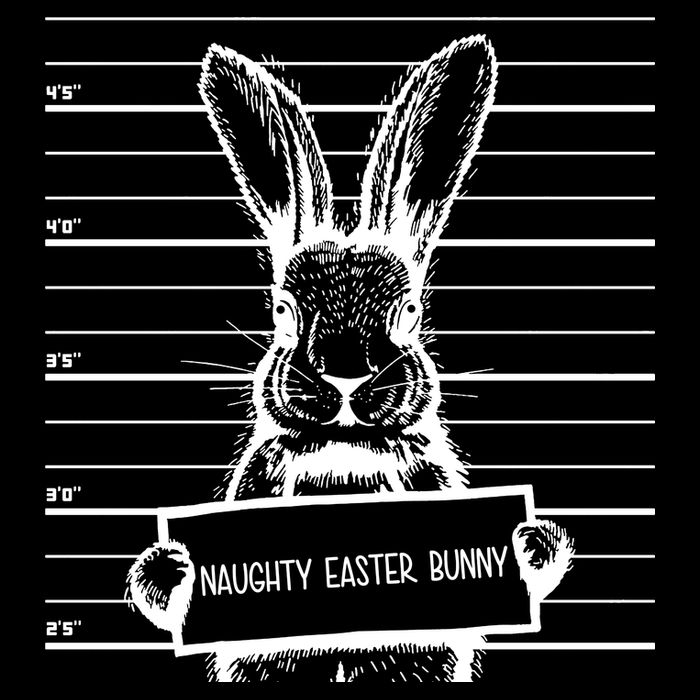 Naughty Easter Bunny Mug Shot Funny Impact Tech Backpack