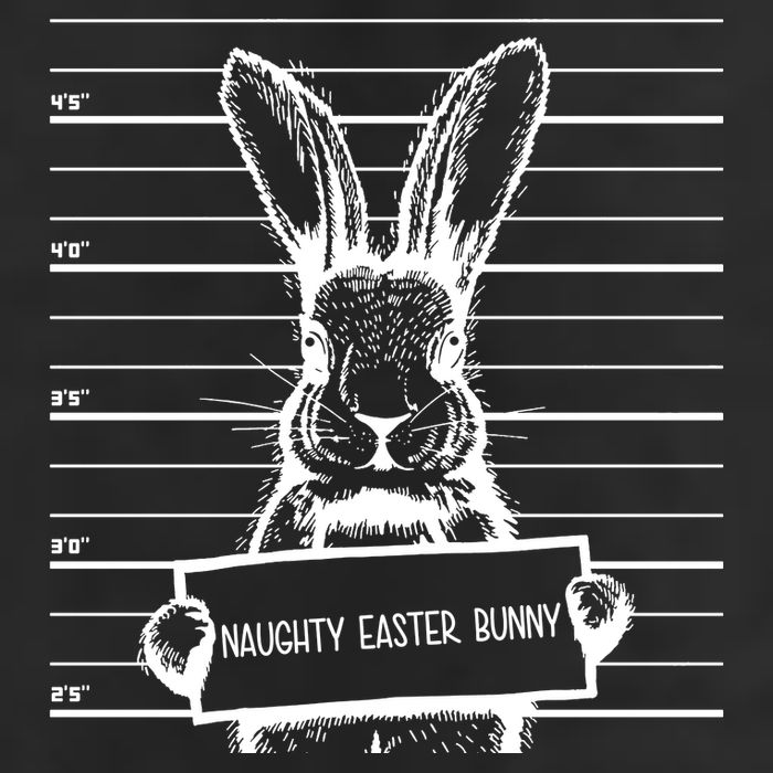 Naughty Easter Bunny Mug Shot Funny 25L Jumbo Tote