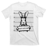 Naughty Easter Bunny Mug Shot Funny T-Shirt