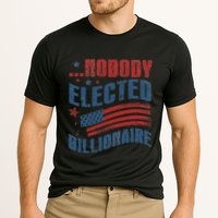 Nobody Elected Billionaire Cooling Performance Crew T-Shirt