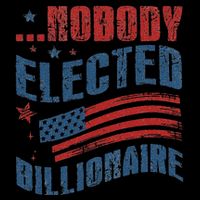 Nobody Elected Billionaire Cooling Performance Crew T-Shirt