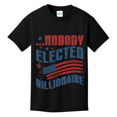 Nobody Elected Billionaire Kids T-Shirt