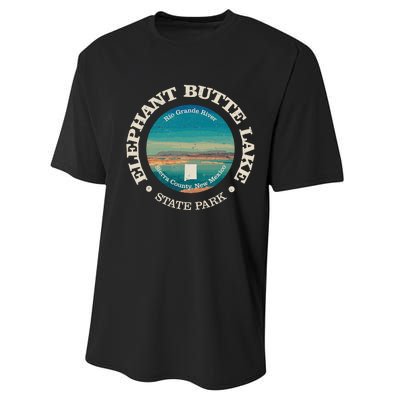 Nature Elephant Butte Lake State Park Hiking Performance Sprint T-Shirt