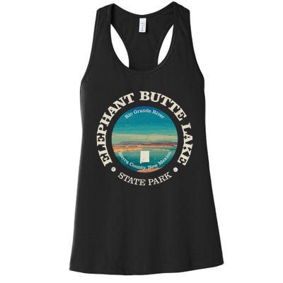 Nature Elephant Butte Lake State Park Hiking Women's Racerback Tank