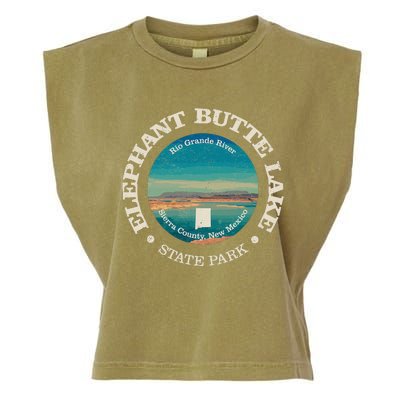 Nature Elephant Butte Lake State Park Hiking Garment-Dyed Women's Muscle Tee