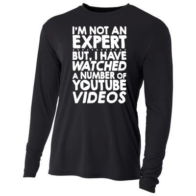 No Expert But I've Watched A Number Of YouTube Videos Funny Cooling Performance Long Sleeve Crew