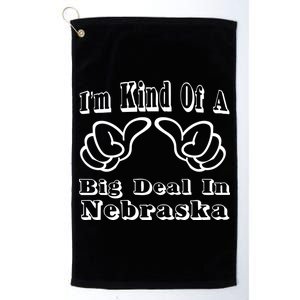 Nebraska Big Deal Platinum Collection Golf Towel