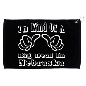 Nebraska Big Deal Grommeted Golf Towel