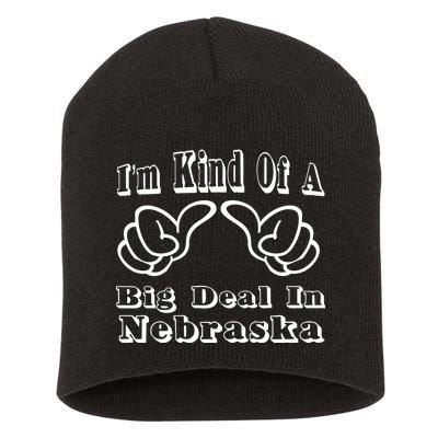 Nebraska Big Deal Short Acrylic Beanie