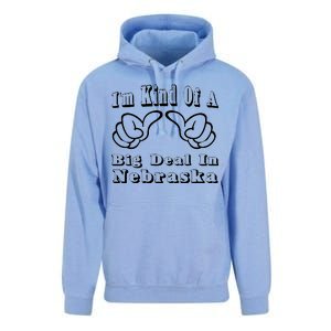 Nebraska Big Deal Unisex Surf Hoodie