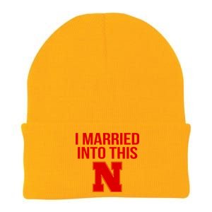 Nebraska Married Into This Knit Cap Winter Beanie